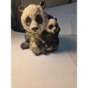 Panda Planter 6-inch Tall Garden Stamped Panda Garden